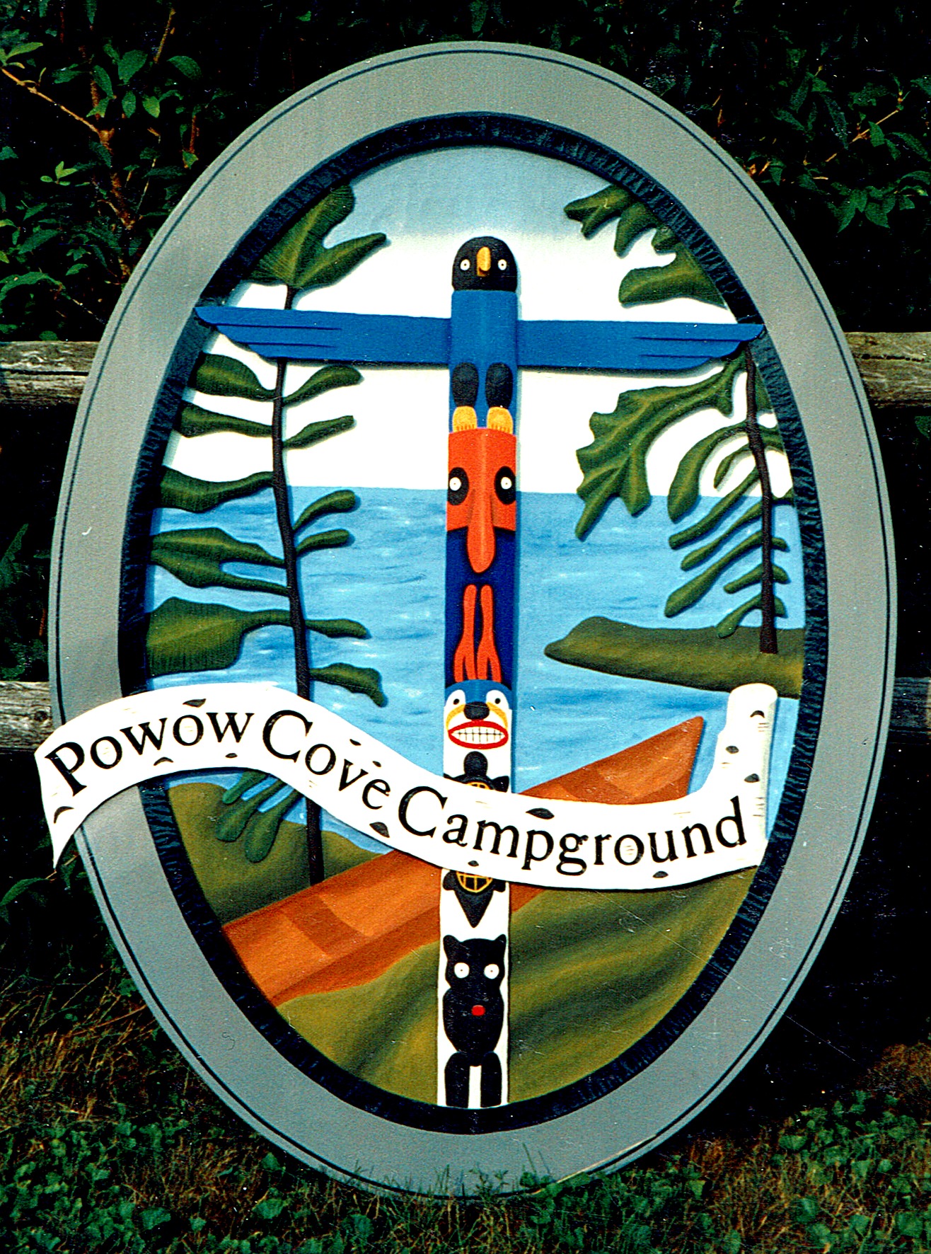 Business Signage — Custom Campground Sign