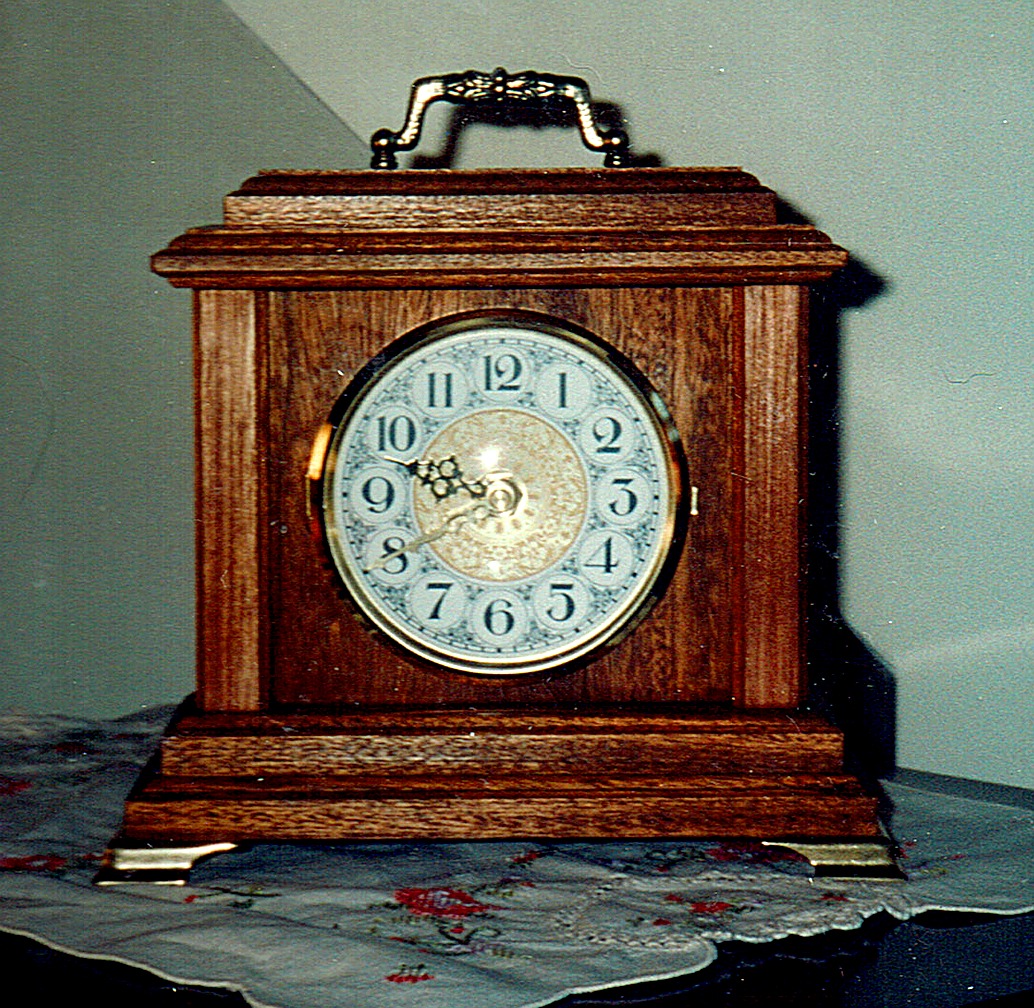 Mantel Clock — Handcrafted with Brass